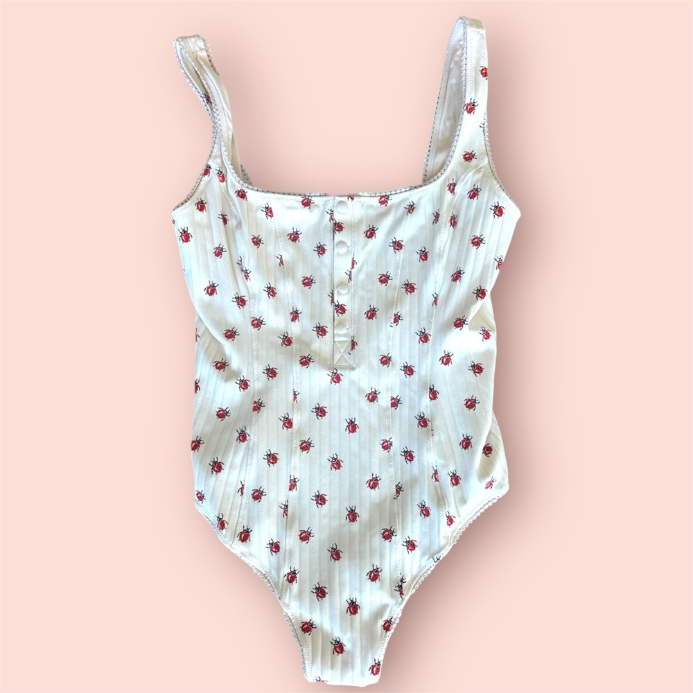 STAUD Ladybug Swimsuit XL - Picture 2 of 6